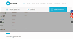 Desktop Screenshot of newhorizonsdental.net