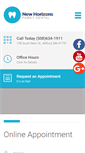 Mobile Screenshot of newhorizonsdental.net